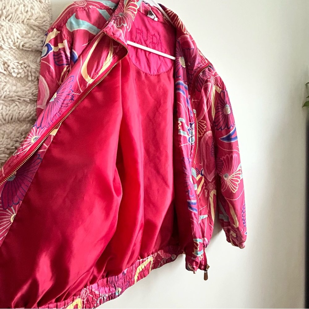 Vintage Pink Floral Jacket - Picture 8 of 12